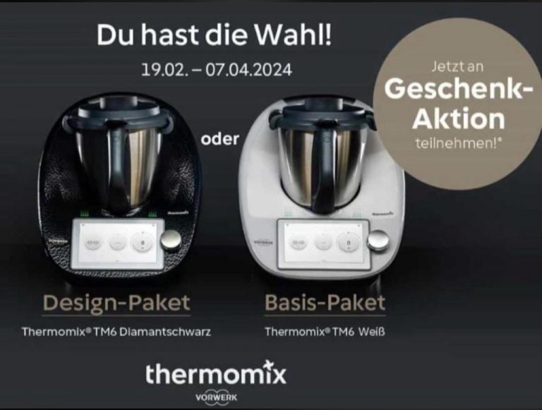 Thermomix Design-Paket oder Basis-Paket + Geschenkpaket!